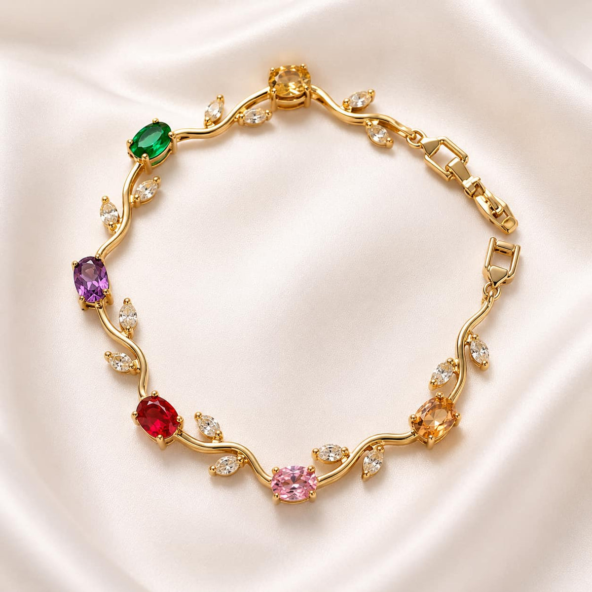 Garden of Colors Tulip Bracelet