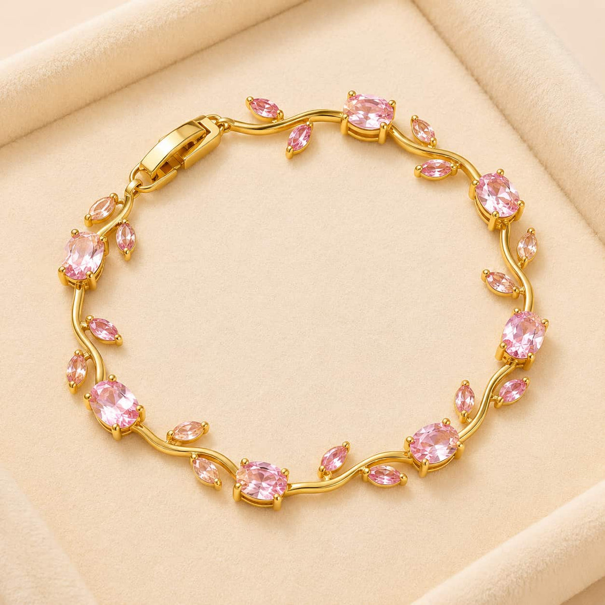 Blush Bloom Tulip Bracelet