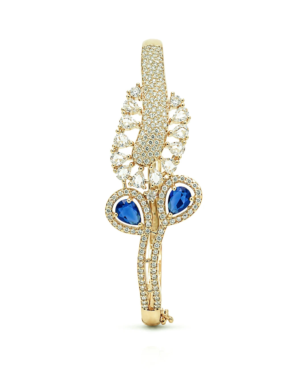 Sapphire Blue Royal Statement Bracelet