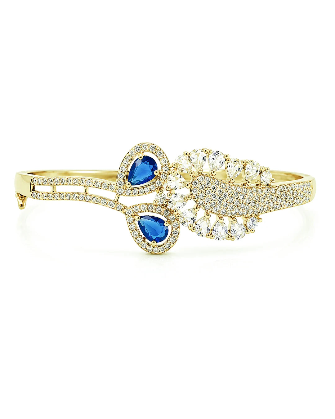 Sapphire Blue Royal Statement Bracelet
